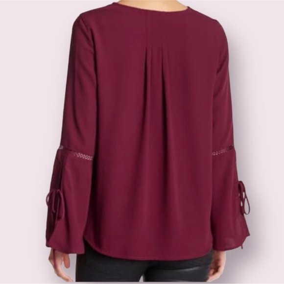 Nordstrom Ro & De Bell Sleeves Loose‎ Fit Blouse - Picture 2 of 5
